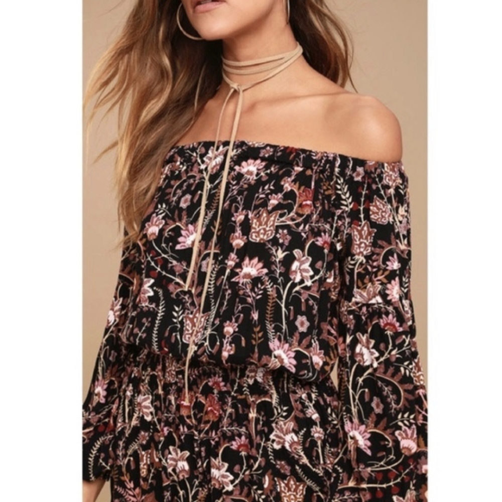 Free People Floral Romper